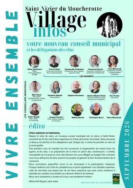 Village infos Septembre 2026